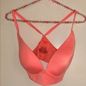 Victoria’s Secret microfiber bra peach 32DD